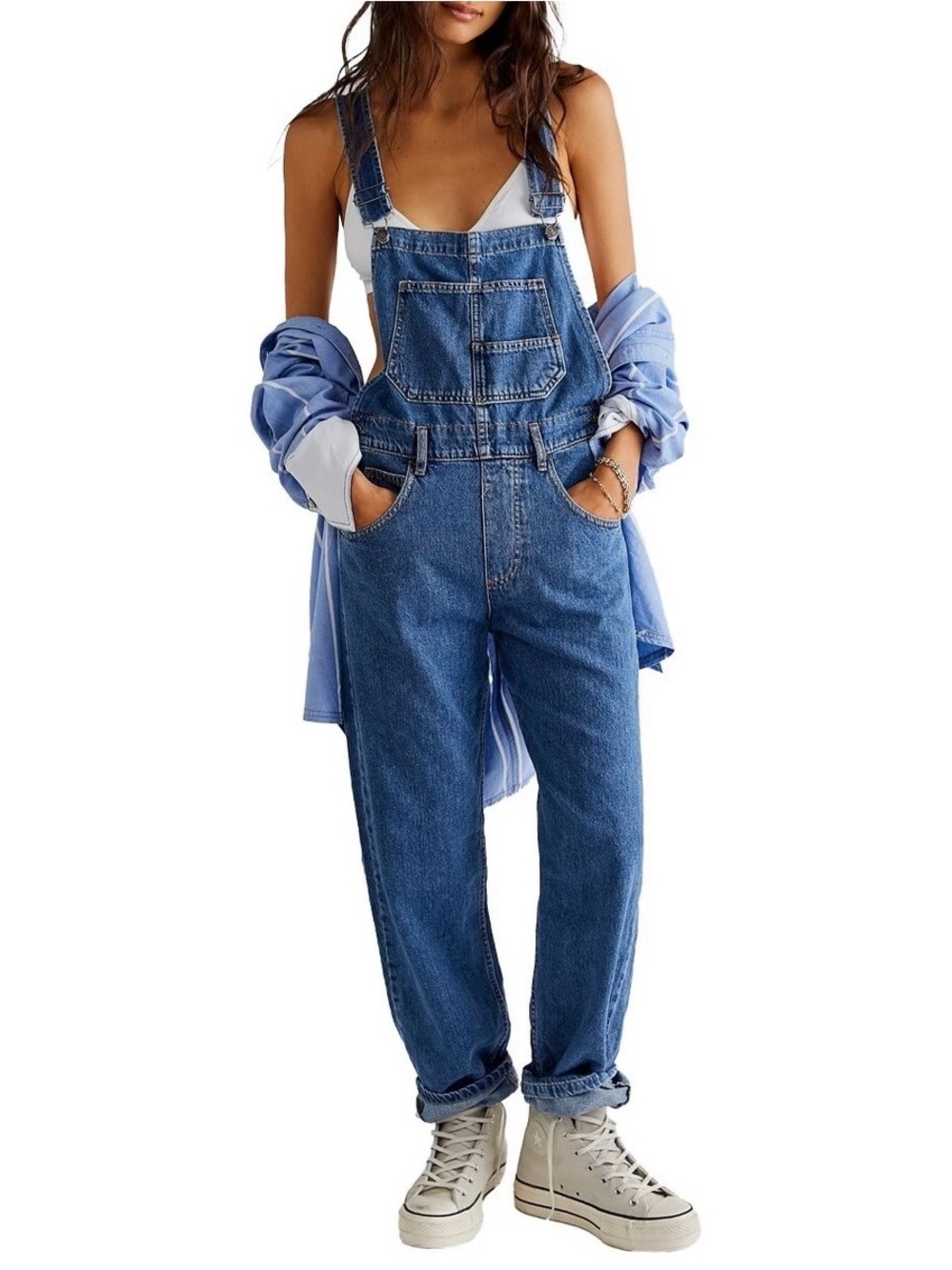 Free People Ziggy Denim Overall